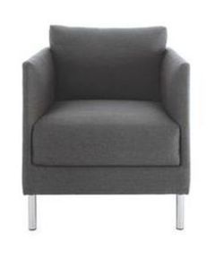 Habitat Hyde Fabric Armchair - Charcoal